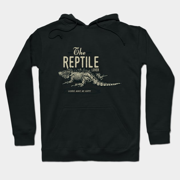 The Reptile Lover Hoodie by Rebus28